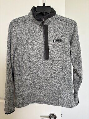 Columbia Half Zip Sweater